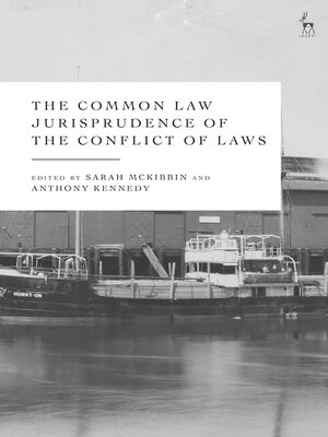 cover image of The Common Law Jurisprudence of the Conflict of Laws